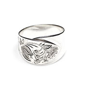 Tornedalen pierścień z łyżki